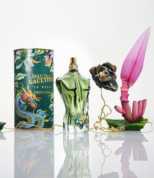 Jean Paul Gaultier Le Beau Paradise Garden EDP 125ML | Long Lasting Fresh Woody Aquatic Men's Cologne with Coconut Water, Green Fig & Sandalwood - Designer Fragrance Spray