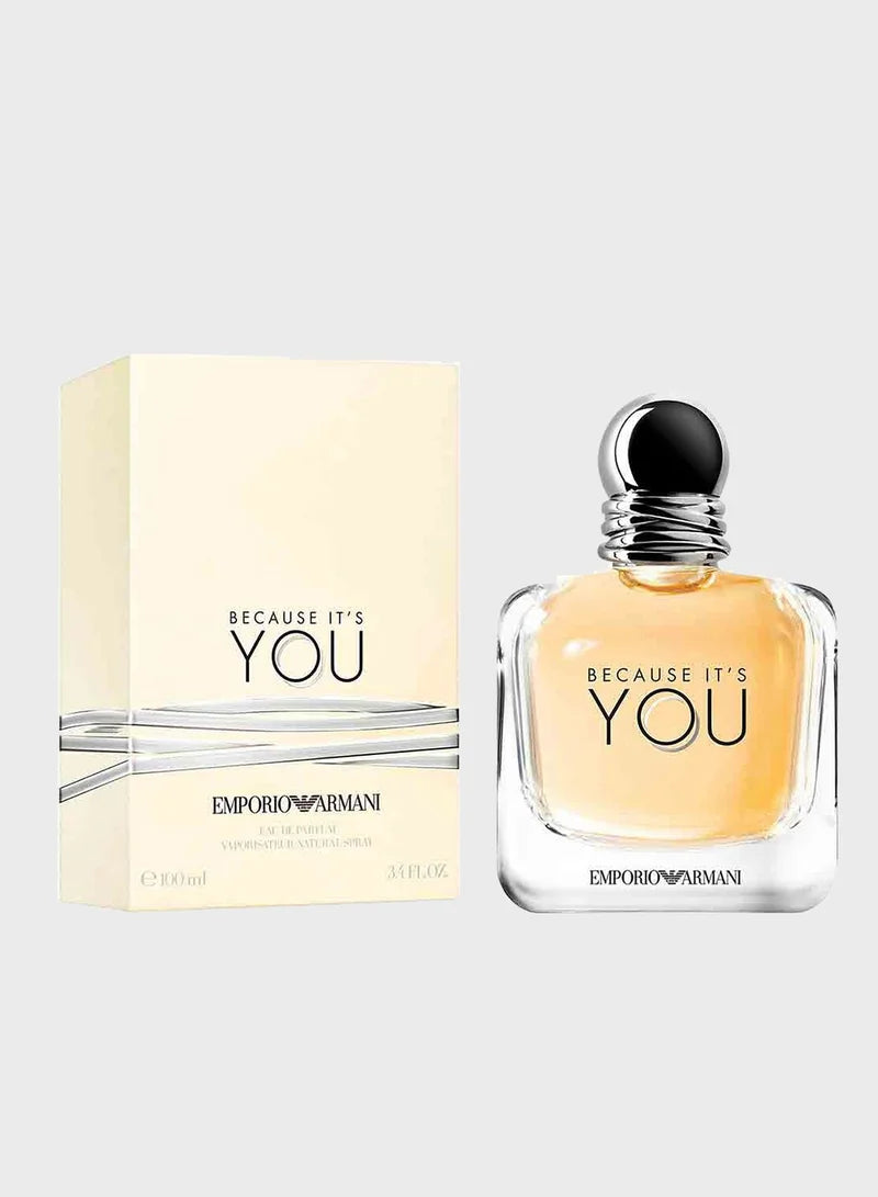 Because It's You Eau De Parfum Spray (Tester) By Emporio Armani 100 ml Eau De Parfum Spray