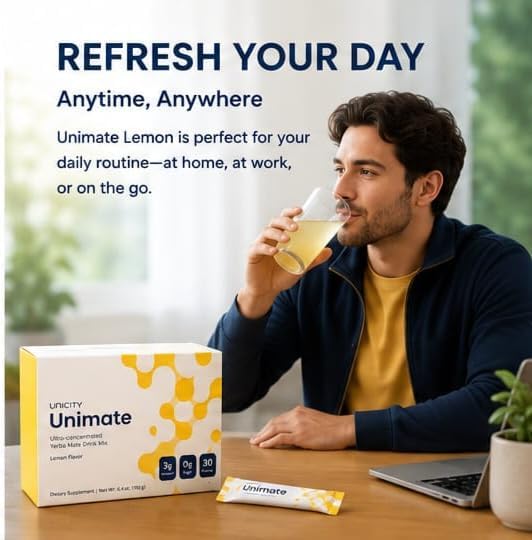 Unicity Feel Great Combo Pack - Orange Balance & Natural Lemon Unimate