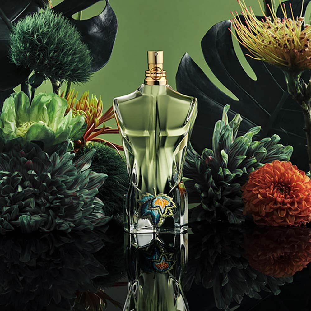 Jean Paul Gaultier Le Beau Paradise Garden EDP 125ML | Long Lasting Fresh Woody Aquatic Men's Cologne with Coconut Water, Green Fig & Sandalwood - Designer Fragrance Spray