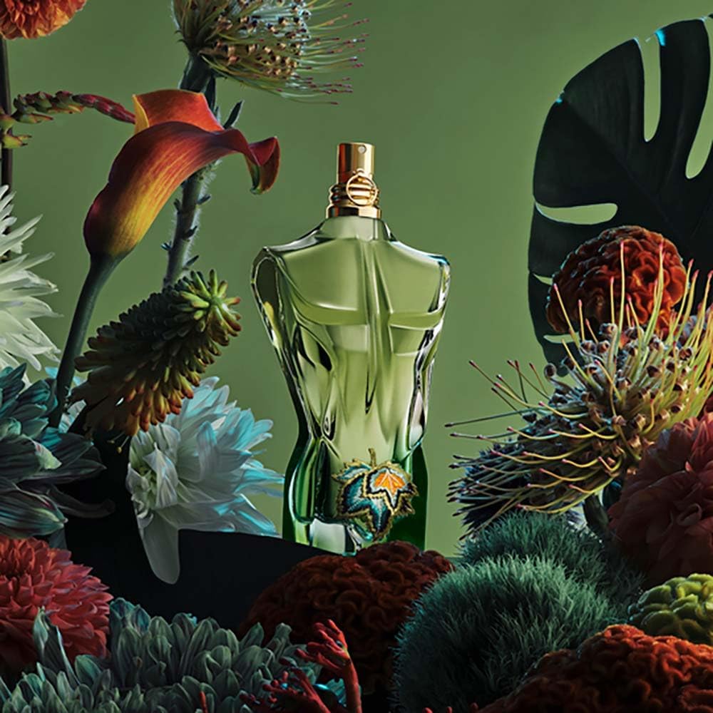 Jean Paul Gaultier Le Beau Paradise Garden EDP 125ML | Long Lasting Fresh Woody Aquatic Men's Cologne with Coconut Water, Green Fig & Sandalwood - Designer Fragrance Spray