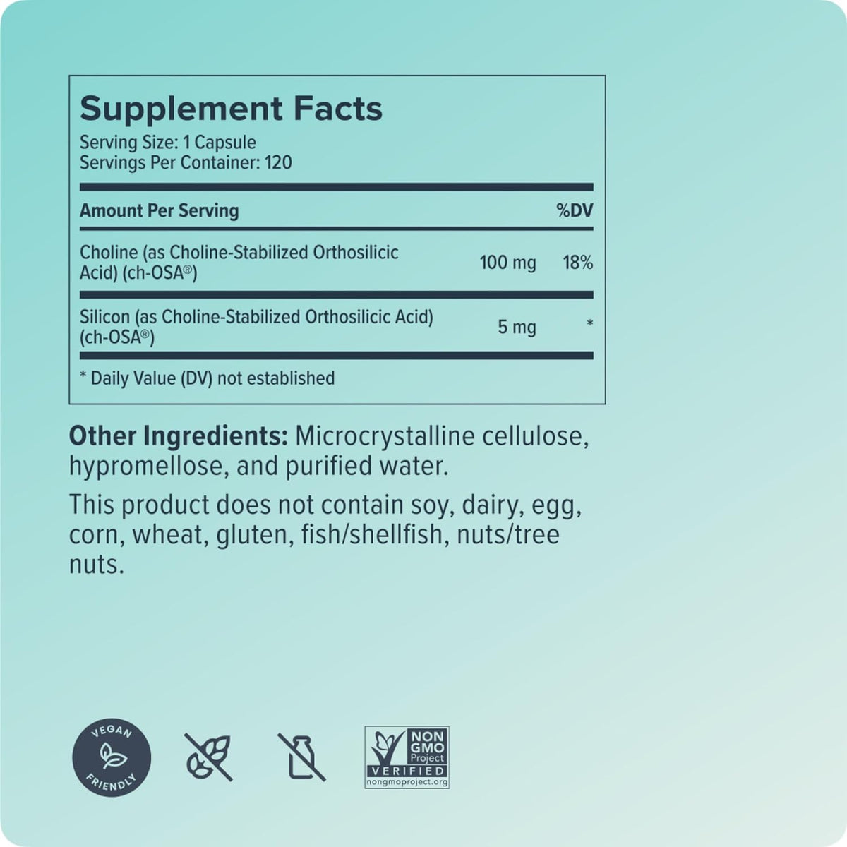 Biosil Collagen Booster Supplement - 120 Original Capsules - Patented ch-OSA Activator for Skin, Hair, Nails & Joints - Supports Natural Production - 60-Day Supply