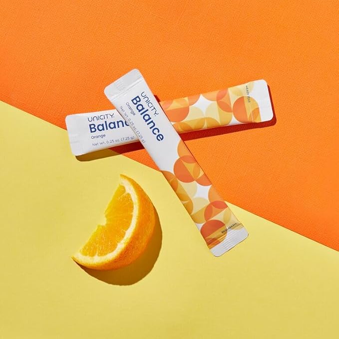 Unicity Feel Great Combo Pack - Orange Balance & Natural Lemon Unimate
