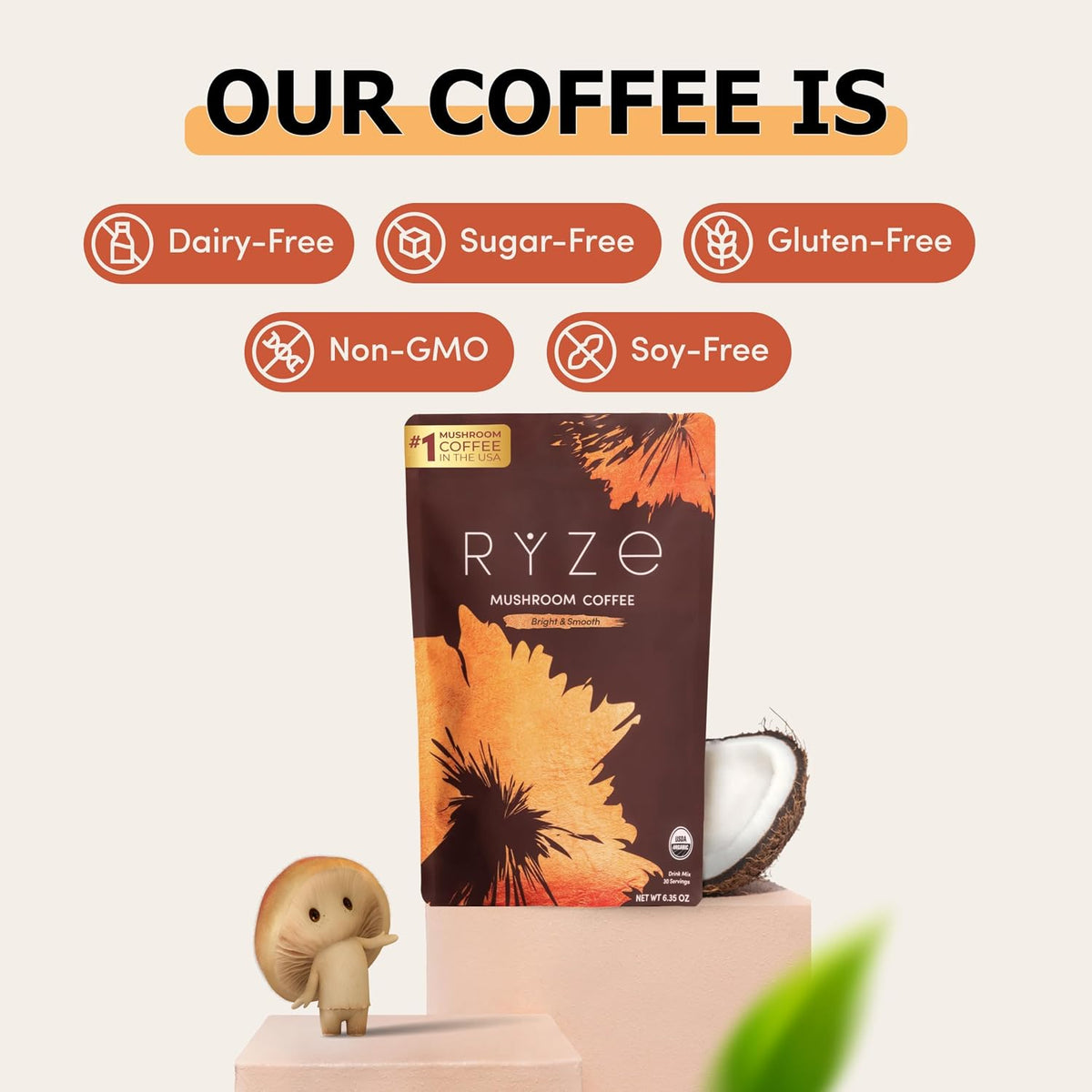 RYZE Mushroom Coffee