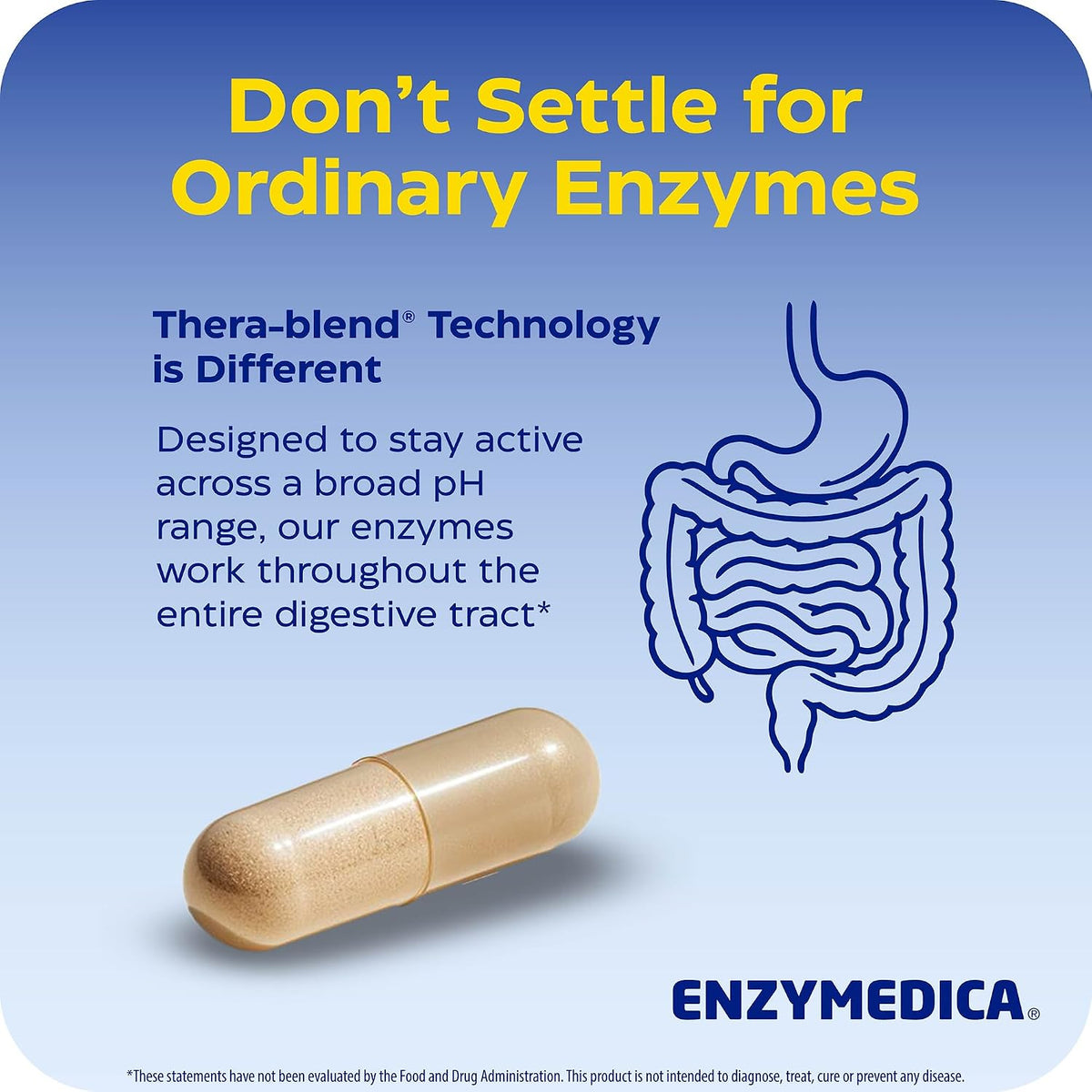 Enzymedica Digest Gold, Maximum Strength, ATPro Energy Support - 240 Caps | Digestive Enzyme Supplement for Women & Men, Enzyme Capsules for Digestion, Gut Health Support, Helps Gas & Bloating, Vegan