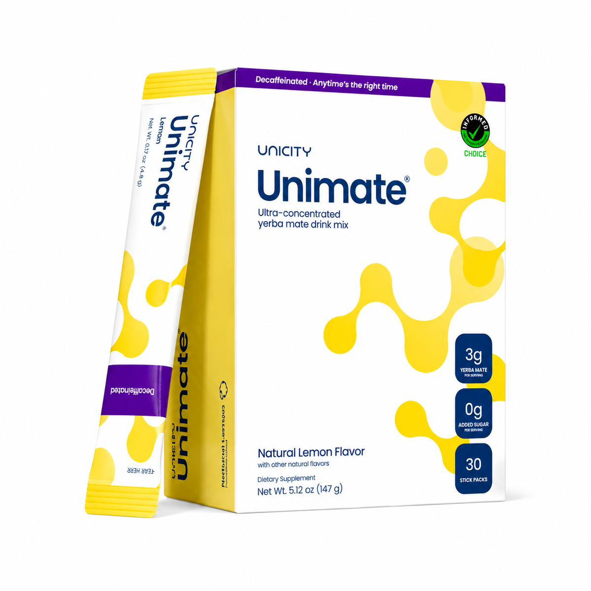 Unicity Unimate features a proprietary extract that enhances the benefits of yerba mate, supports satiety, supports cognitive function, and helps you feel great. Have more of the great days with Unimate.