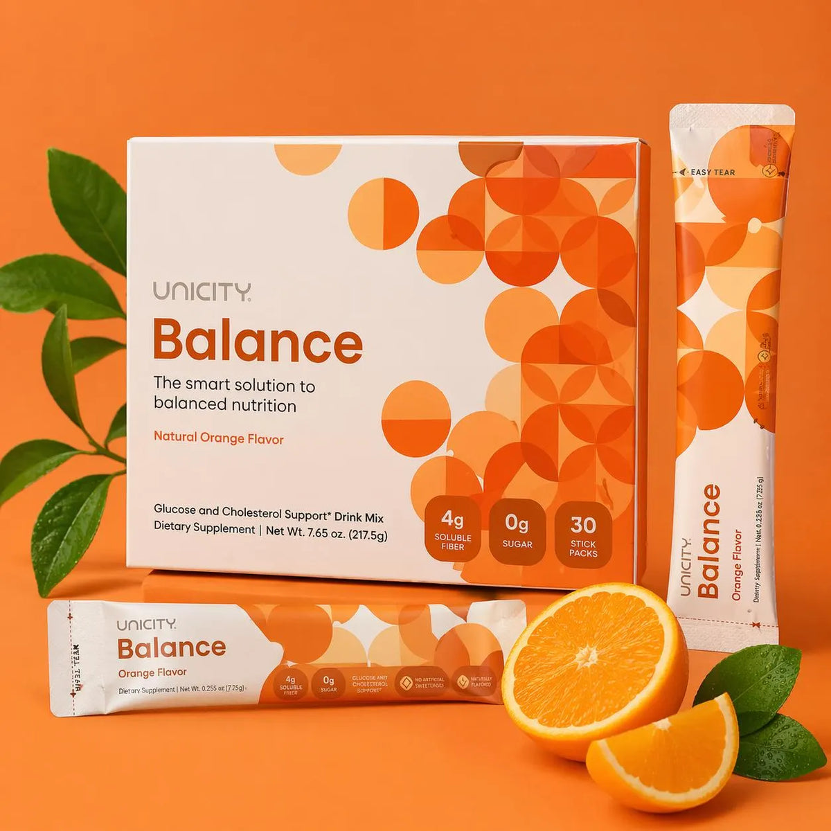 Unicity Feel Great Combo Pack - Orange Balance & Natural Lemon Unimate